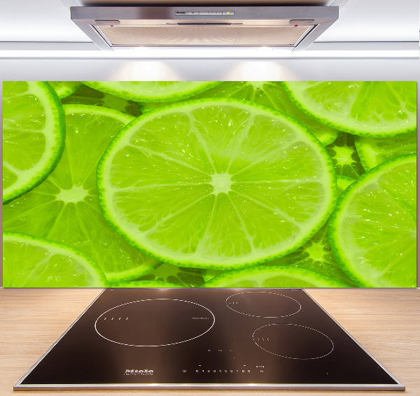 Spatscherm keuken Limoenen
