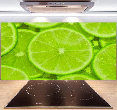 Spatscherm keuken Limoenen