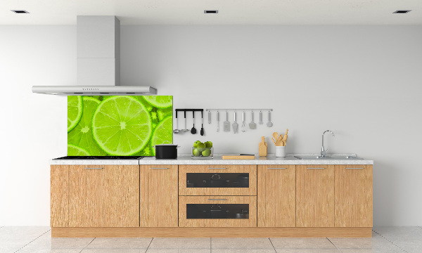Spatscherm keuken Limoenen