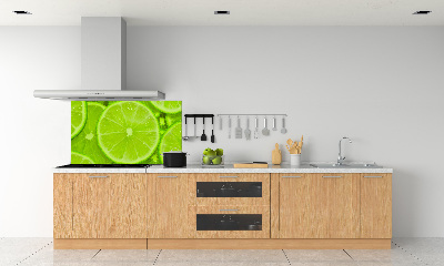 Spatscherm keuken Limoenen