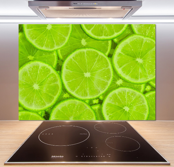 Spatscherm keuken Limoenen