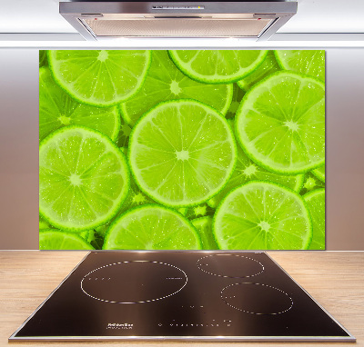 Spatscherm keuken Limoenen
