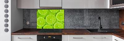 Spatscherm keuken Limoenen