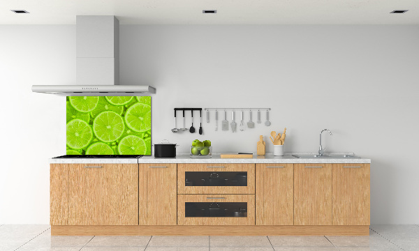 Spatscherm keuken Limoenen
