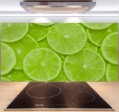 Panel szklany do kuchni Limonki