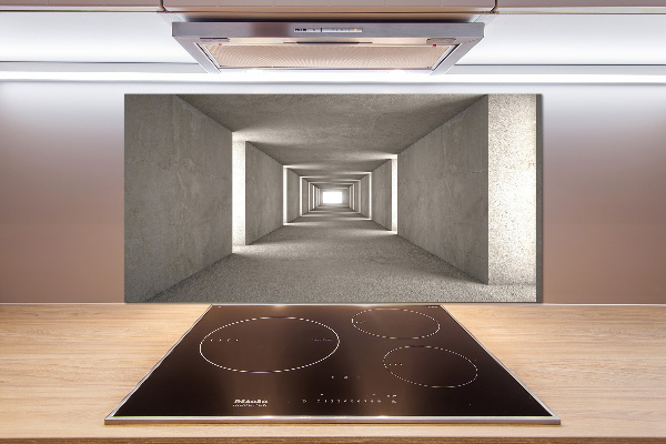 Keuken achterwand Betonnen tunnel