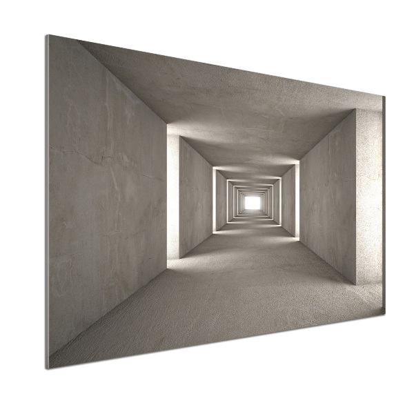 Panel do kuchni Betonowy tunel