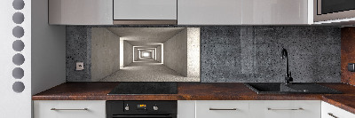 Keuken achterwand Betonnen tunnel