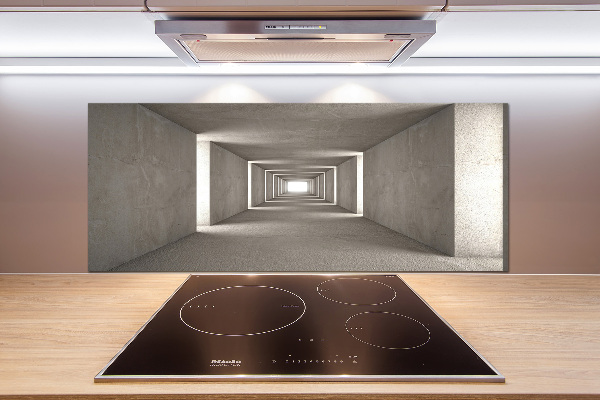 Keuken achterwand Betonnen tunnel
