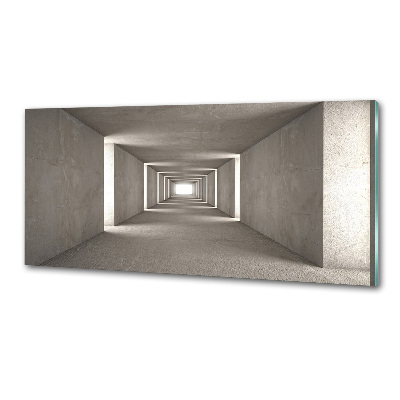 Keuken achterwand Betonnen tunnel