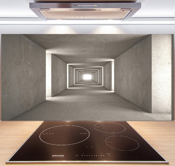 Keuken achterwand Betonnen tunnel