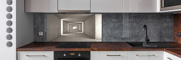 Keuken achterwand Betonnen tunnel