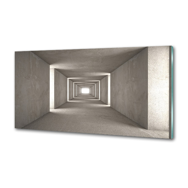 Keuken achterwand Betonnen tunnel