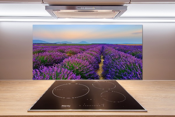 Keuken achterwand Lavendelveld