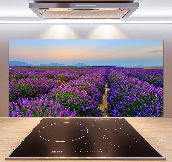 Keuken achterwand Lavendelveld