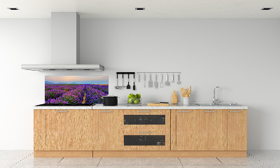 Keuken achterwand Lavendelveld