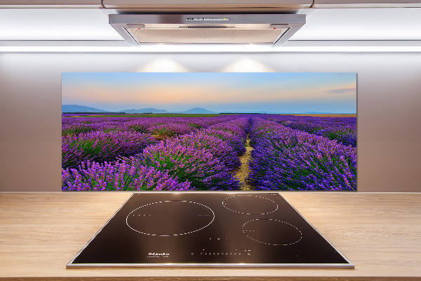 Keuken achterwand Lavendelveld