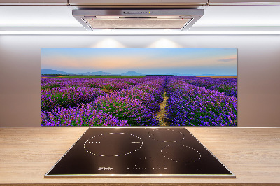 Keuken achterwand Lavendelveld