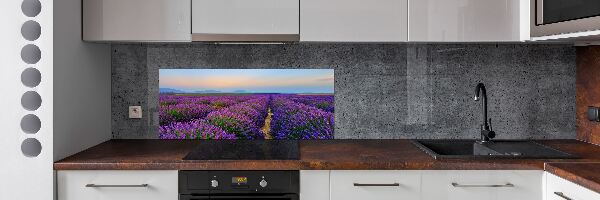 Keuken achterwand Lavendelveld