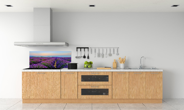Keuken achterwand Lavendelveld