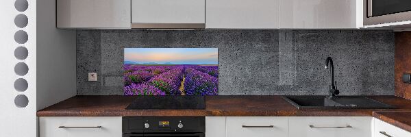 Keuken achterwand Lavendelveld