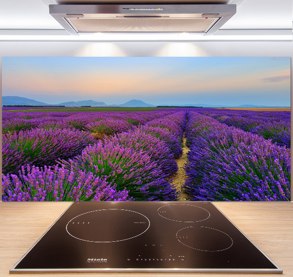 Keuken achterwand Lavendelveld