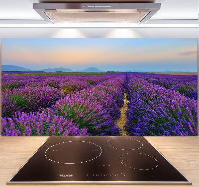 Keuken achterwand Lavendelveld