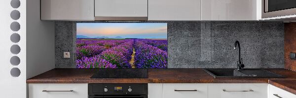Keuken achterwand Lavendelveld