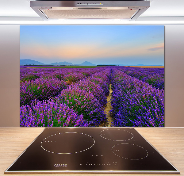 Keuken achterwand Lavendelveld