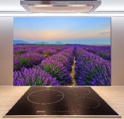 Keuken achterwand Lavendelveld