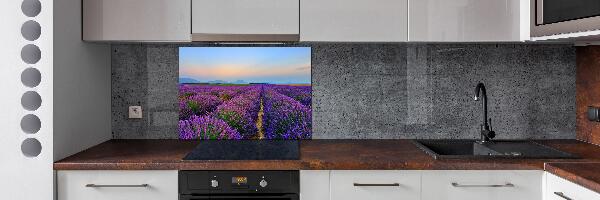 Keuken achterwand Lavendelveld