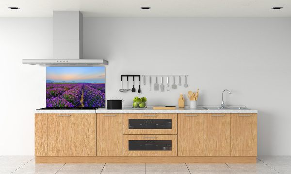 Keuken achterwand Lavendelveld