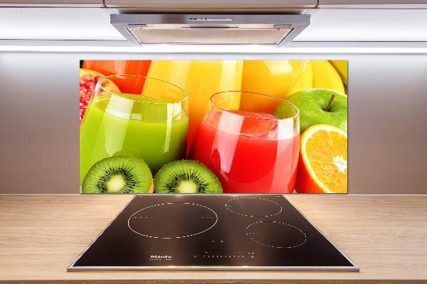 Spatscherm keuken Vruchtensappen