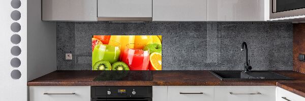Spatscherm keuken Vruchtensappen