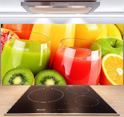 Spatscherm keuken Vruchtensappen