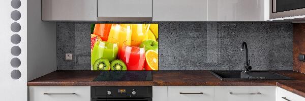 Spatscherm keuken Vruchtensappen
