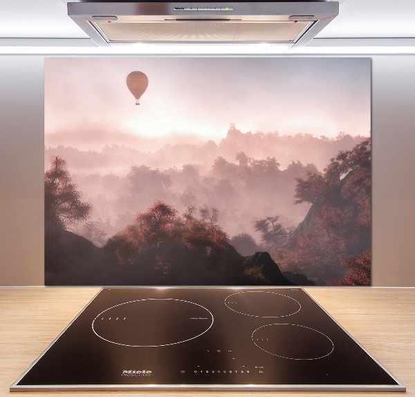Panel do kuchni Balon nad lasem