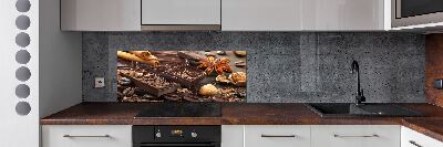 Spatplaat keuken Chocolade