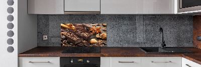 Spatplaat keuken Chocolade