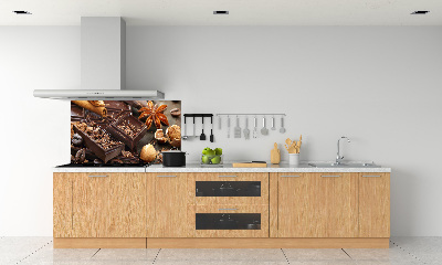 Spatplaat keuken Chocolade
