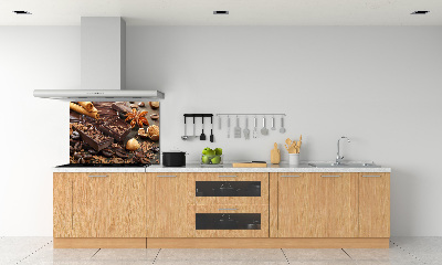 Spatplaat keuken Chocolade