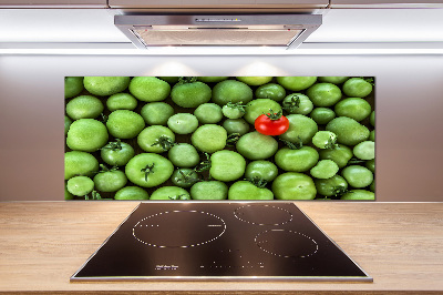 Glazen achterwand keuken Rijpe tomaat