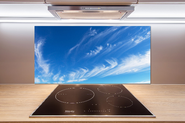 Achterwand keuken Blauwe lucht
