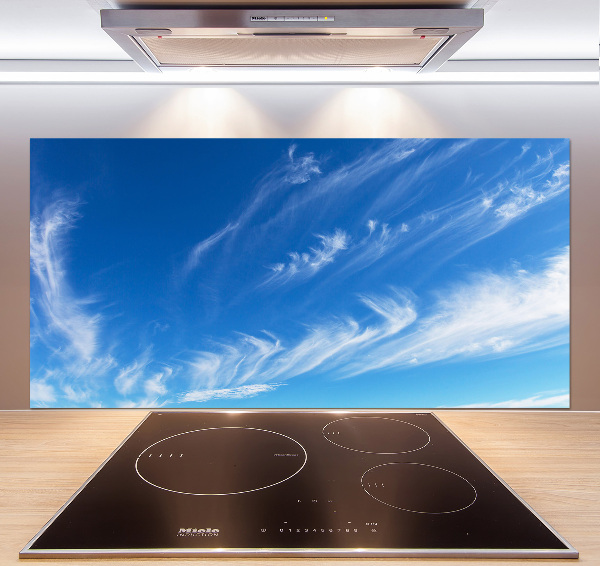 Achterwand keuken Blauwe lucht