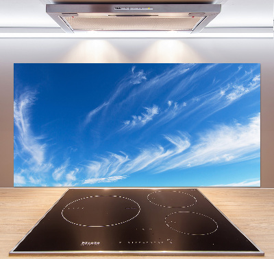 Achterwand keuken Blauwe lucht
