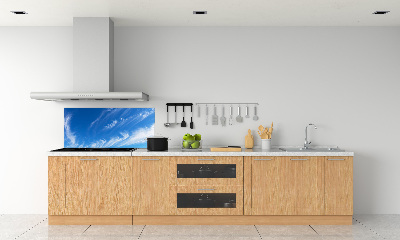 Achterwand keuken Blauwe lucht