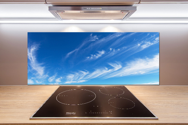 Achterwand keuken Blauwe lucht