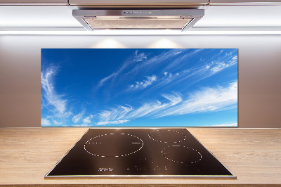 Achterwand keuken Blauwe lucht