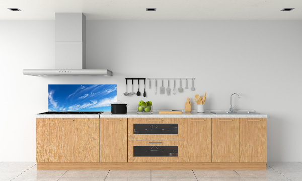Achterwand keuken Blauwe lucht