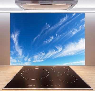 Achterwand keuken Blauwe lucht